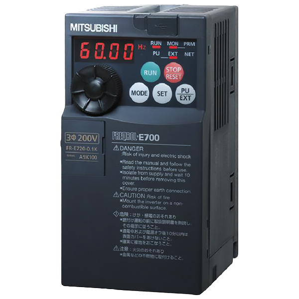 FR-E720-0.1K | Mitsubishi FR-E700 Standard Inverter