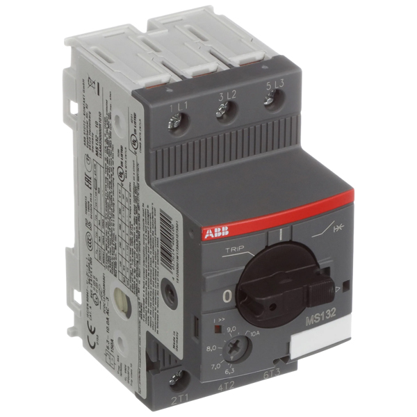 MS132-10 6.3-10A | ABB MS132 Manual Motor Starter
