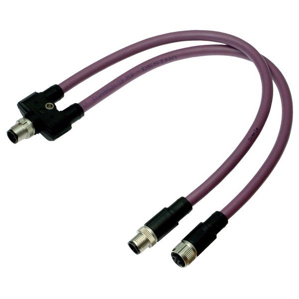 ICZ-3T-0,3M-PUR ABG-V15B-G | Pepperl+Fuchs Y Connection Cable