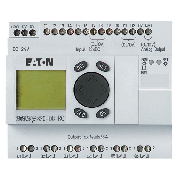 EASY820-DC-RC | EATON Easy Programmable Relay
