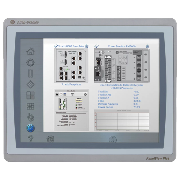 2711P-T9W21D8S | Allen Bradley PanelView Plus 7 Standard Terminal