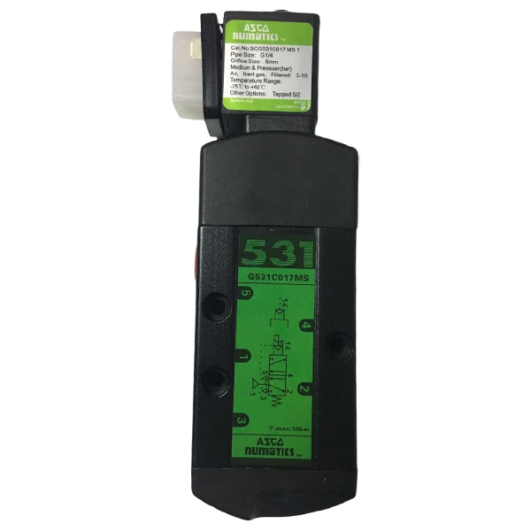 SCG531C017MS | ASCO 531 Series Solenoid Valve