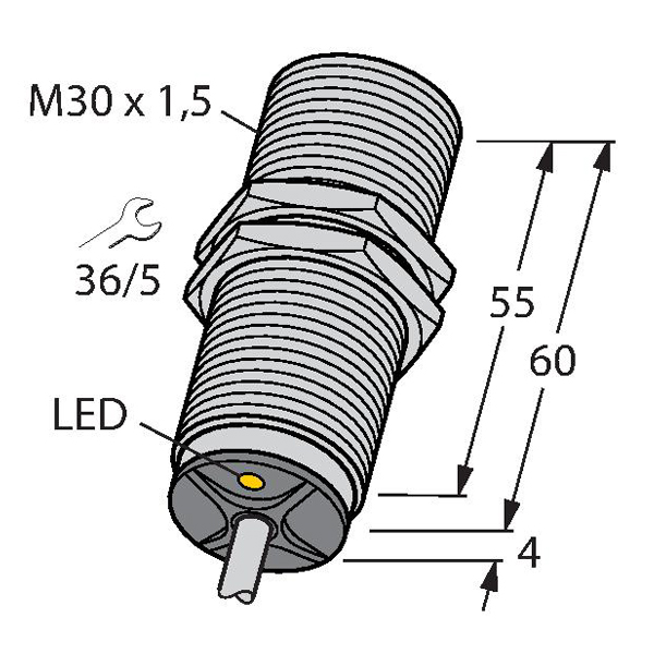 BI10U-EM30-AP6X3 | Turck Inductive Sensor