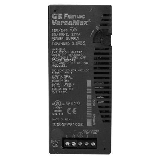 IC200PWR102H | GE Fanuc VersaMax Power Supply
