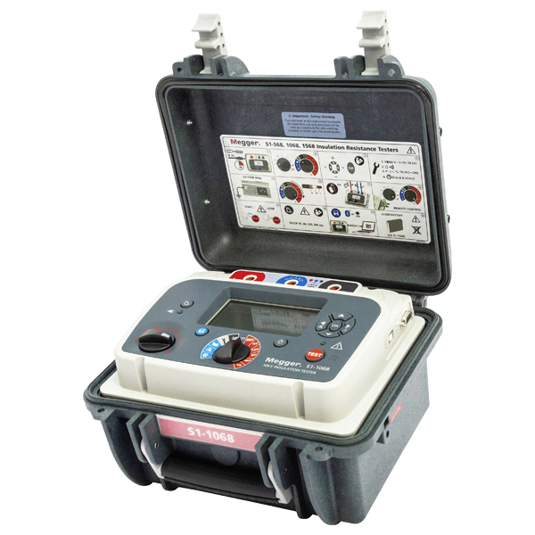S1-1068 | Megger 10 kV Diagnostic Insulation Tester