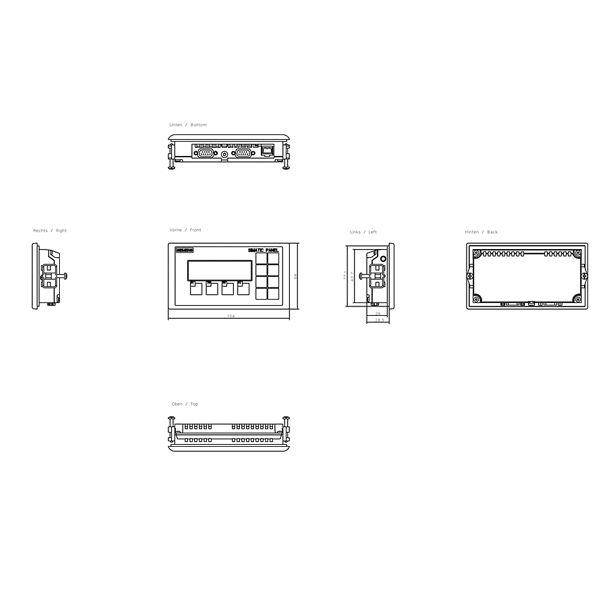 6AV6641-0AA11-0AX0 | Siemens SIMATIC Operator Panel