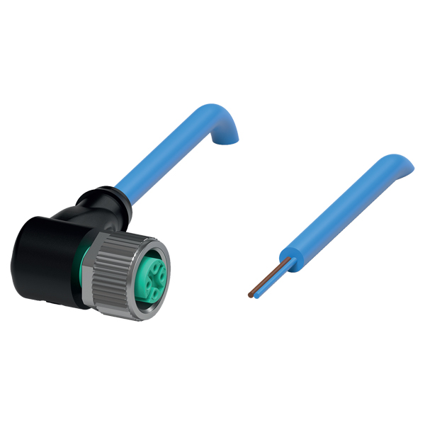 V1-W-N-2M-PUR | Pepperl+Fuchs Cable Connector