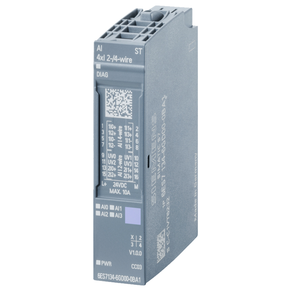 6ES7134-6GD00-0BA1 | Siemens SIMATIC ET 200SP Analog Input Module (Spare Part)