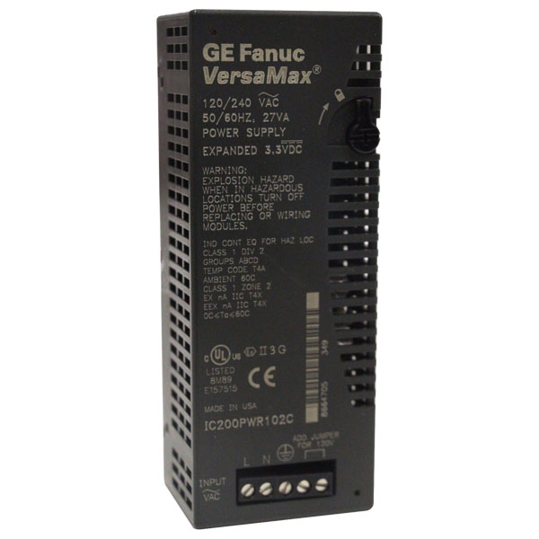 IC200PWR102C | GE Fanuc VersaMax Power Supply