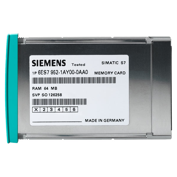 6ES7952-1AS00-0AA0 | Siemens SIMATIC S7 RAM Memory Card