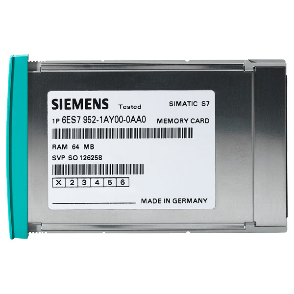 6ES7952-1AL00-0AA0 | Siemens SIMATIC S7 RAM Memory Card