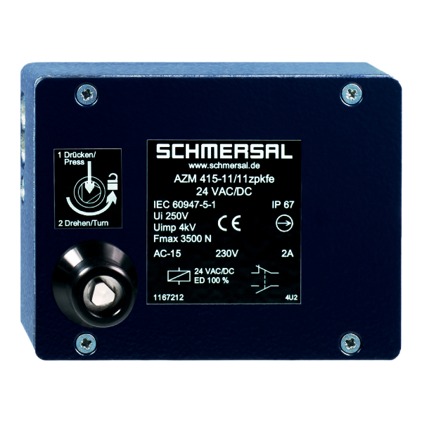101209214 | Schmersal AZM 415-02/02ZPKFE 24V AC/DC