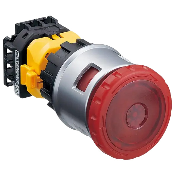 XN4E-LL422Q4MR | IDEC 30mm XN Series Emergency-Stop