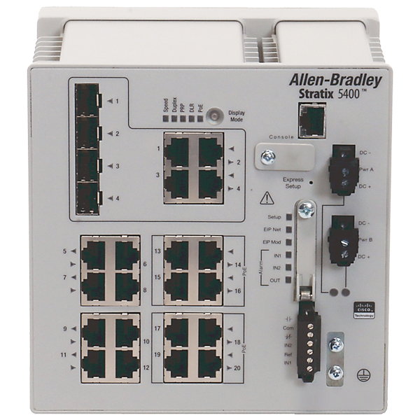 1783-HMS8TG4CGR | Allen Bradley Stratix 5400 Managed EtherNet Switch