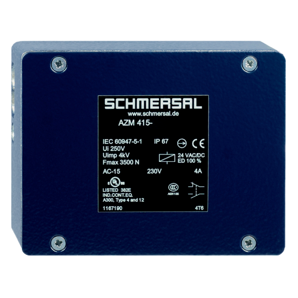 101167205 | Schmersal AZM 415-11/11ZPK 24VAC/DC