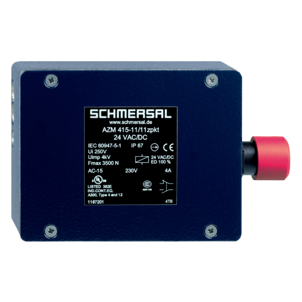 101167201 | Schmersal AZM 415-11/11ZPKT 24VAC/DC