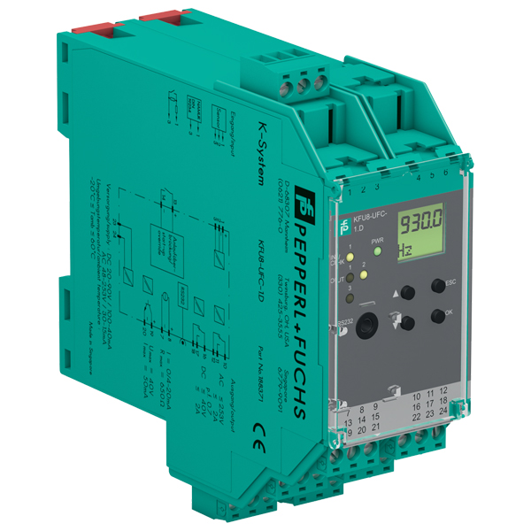 KFU8-UFC-1.D | Pepperl+Fuchs Frequency Converter with Trip Values