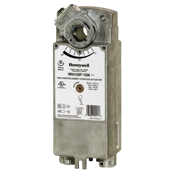 MS8120F1200 | Honeywell Two Position Damper Actuator