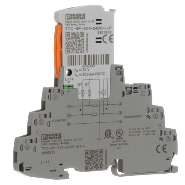 2906810 | TTC-6P-2X1-24DC-UT-I | Phoenix Contact Surge Protection Device