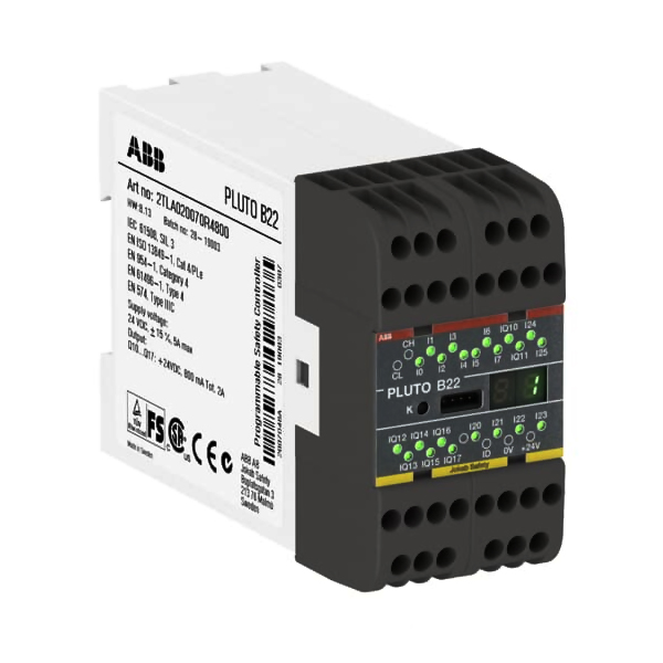 2TLA020070R4800 | ABB Jokab Safety Pluto B22 Safety-PLC