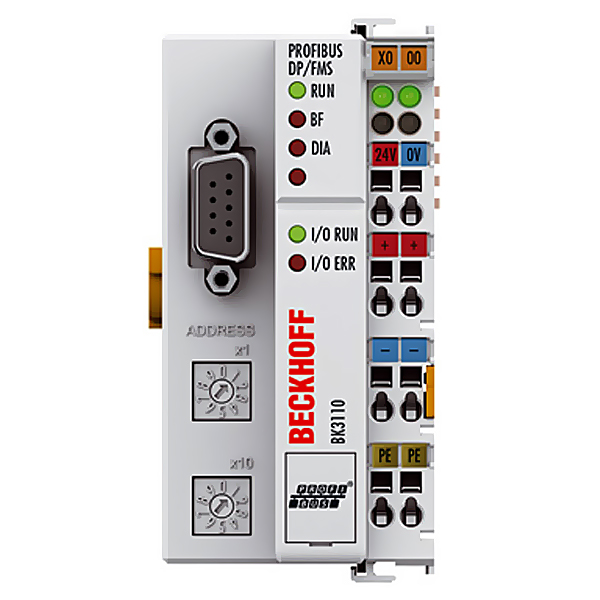 BK3110 | Beckhoff H2PROFIBUS Bus Coupler