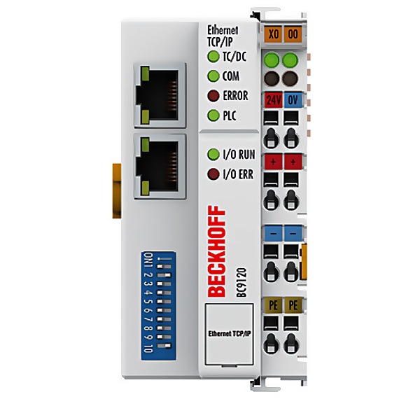 BC9120 | Beckhoff H2Ethernet TCP/IP “Economy plus” Bus Terminal Controller