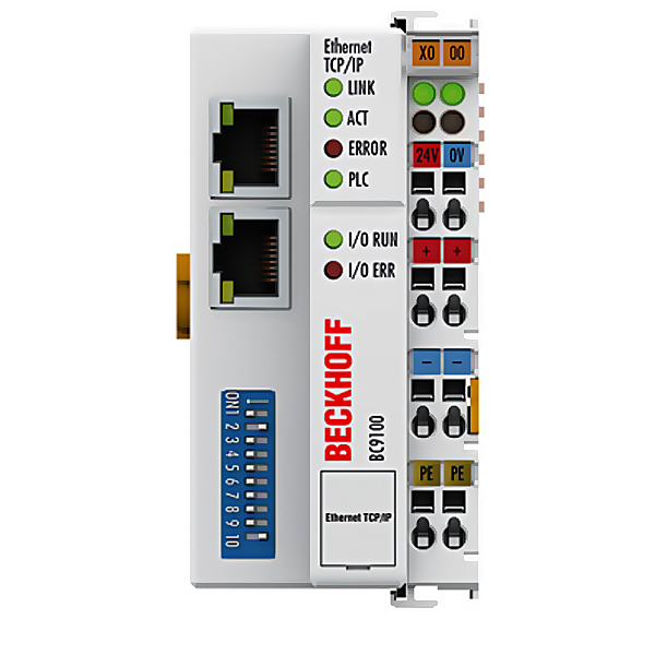 BC9100 | Beckhoff Ethernet TCP/IP Bus Terminal Controller