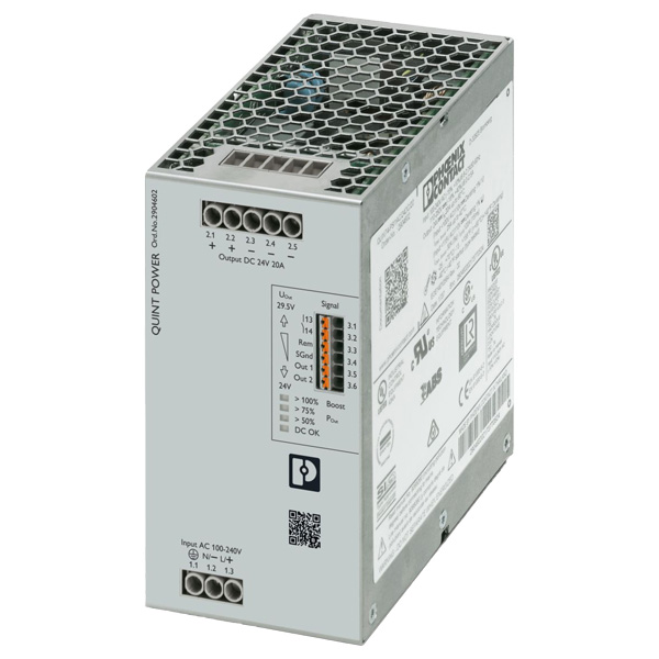 2904602 | QUINT4-PS/1AC/24DC/20 | Phoenix Contact Power Supply Unit