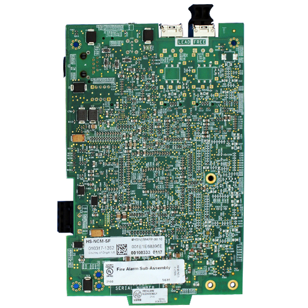 HS-NCM-SF | NOTIFIER by Honeywell High Speed Network Communication Module (NCM)