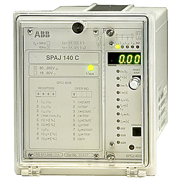 RS611006-AA | ABB Combined Overcurrent and Earth-fault Relay