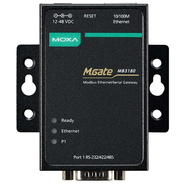 MB3180 | MOXA MGate MB3180 Ethernet Modbus Gateway