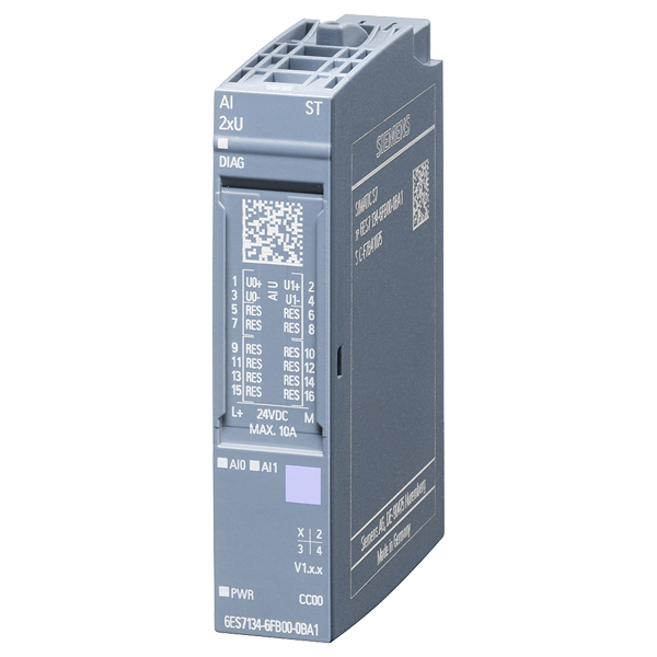 6ES7134-6FB00-0BA1 | Siemens SIMATIC ET 200SP Analog Input Module
