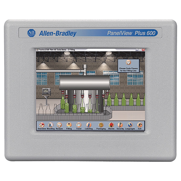 2711PC-T6C20D8 | Allen Bradley PanelView Plus 6 Compact Terminals