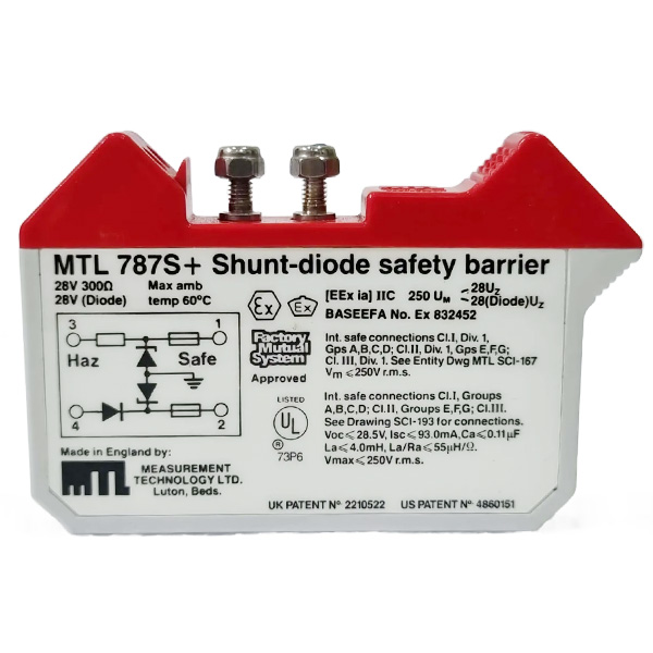 MTL787S+ | MTL Shunt-Diode Safety Barrier