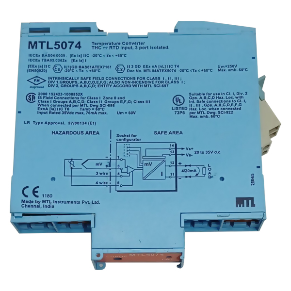 MTL5074 | MTL Temperature Converter