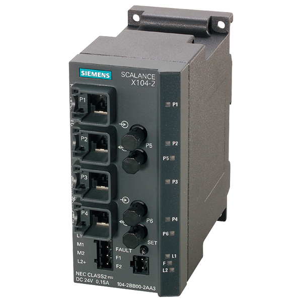 6GK5104-2BB00-2AA3 | Siemens SCALANCE X104-2 Switch Module