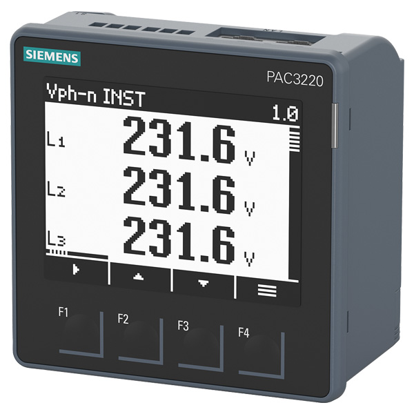 7KM3220-1BA01-1EA0 | Siemens SENTRON PAC3220 Power Monitoring Device