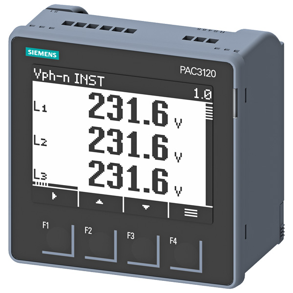 7KM3120-0BA01-1DA0 | Siemens SENTRON PAC3120 Power Monitoring Device