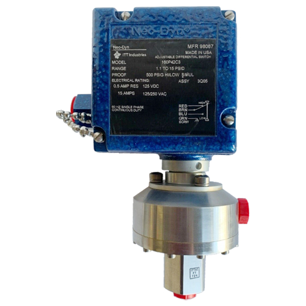 160P12CC6B | ITT Neo-Dyn Pressure Switch