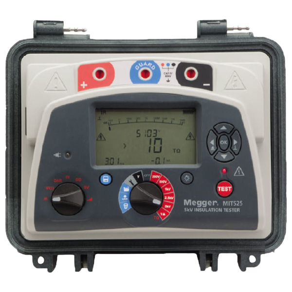 MIT525 | Megger Insulation Tester