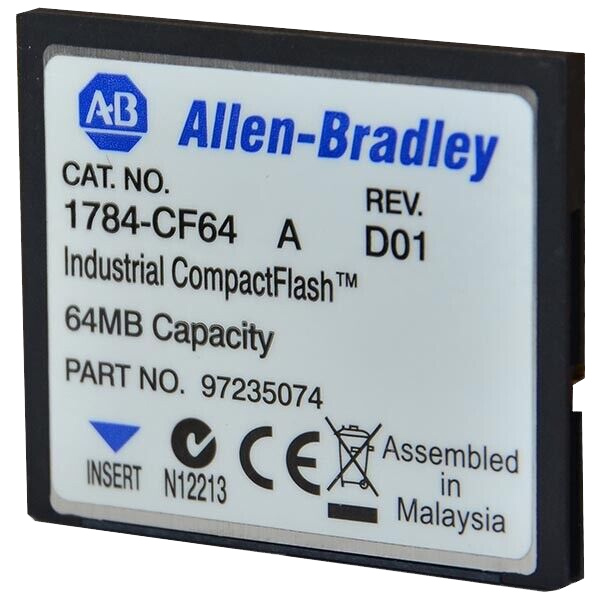 1784-CF64 | Allen Bradley CompactFlash Memory Card