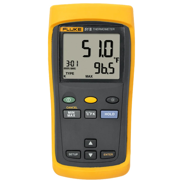 Fluke 51 II | Fluke Handheld Digital Probe Thermometer