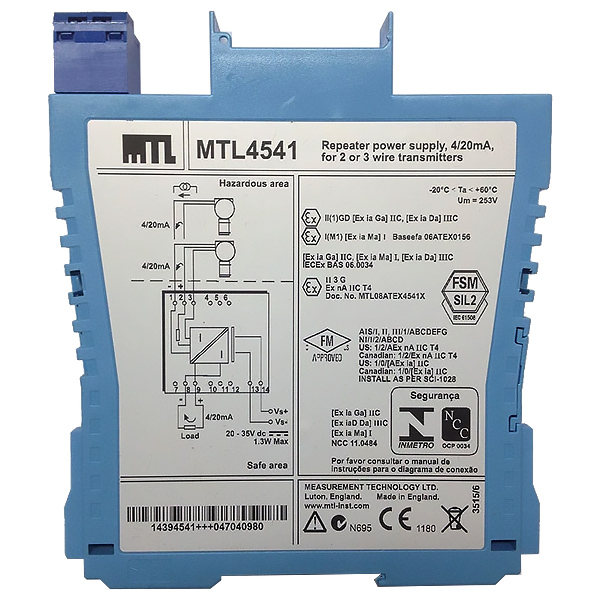 MTL4541 | MTL Repeater Power Supply