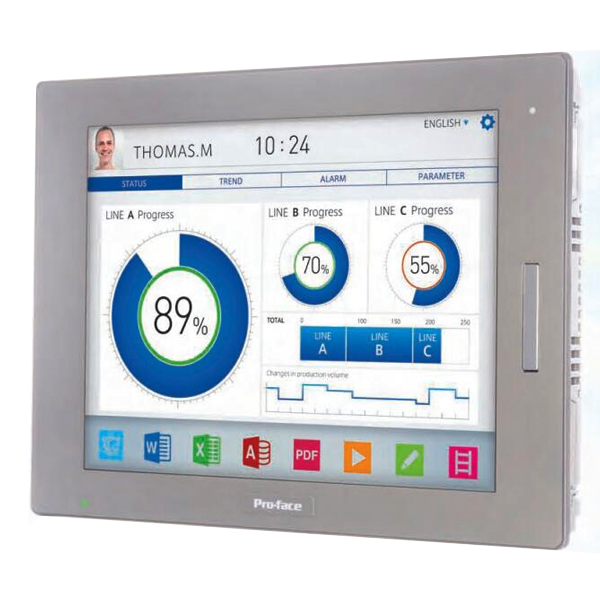 PFXSP5500TPD | Pro-face SP5000 Series HMI 10.4" TFT Color LCD
