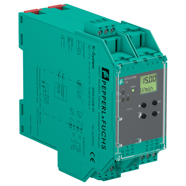 KFD2-DWB-1.D | Pepperl+Fuchs Rotation Speed Monitor