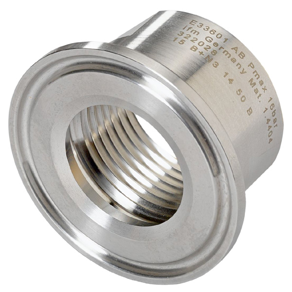 E33601 | IFM Electronic Process Adapter Tri-Clamp