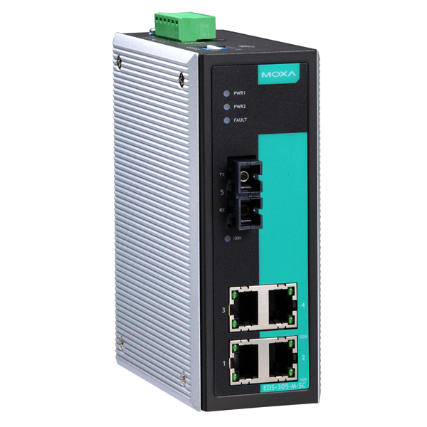 EDS-305-S-SC | MOXA Ethernet Switches