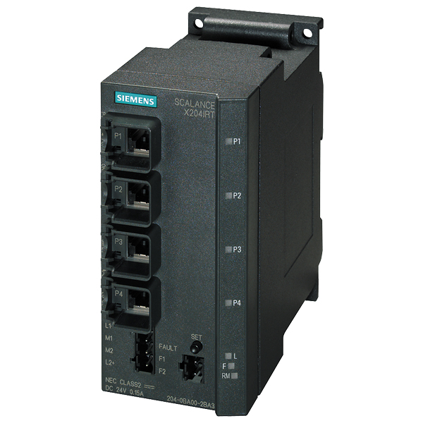 6GK5204-0BA00-2BA3 | Siemens SCALANCE X204IRT Managed IE IRT Switch