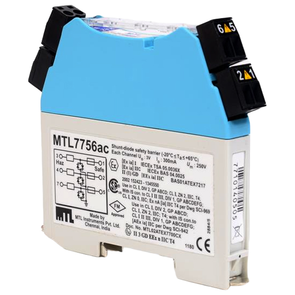 MTL7756ac | MTL 3 Channel Barrier with RTD