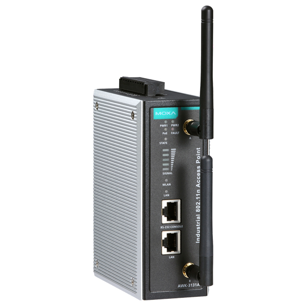 AWK-3131A-EU | MOXA Industrial IEEE 802.11a/b/g/n Wireless AP/bridge/client